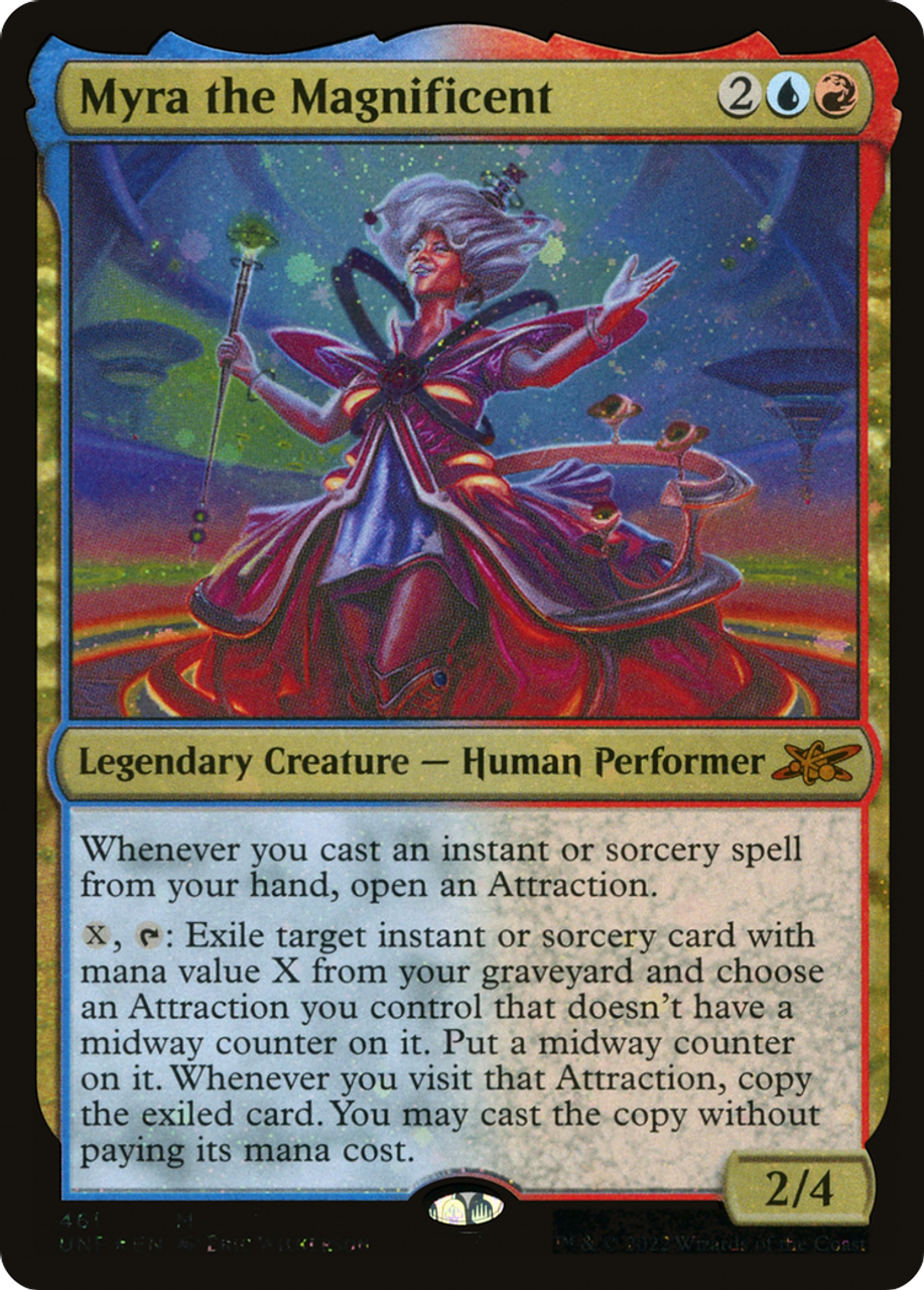 Myra the Magnificent (UNF-461) - Unfinity Foil - Game Nerdz