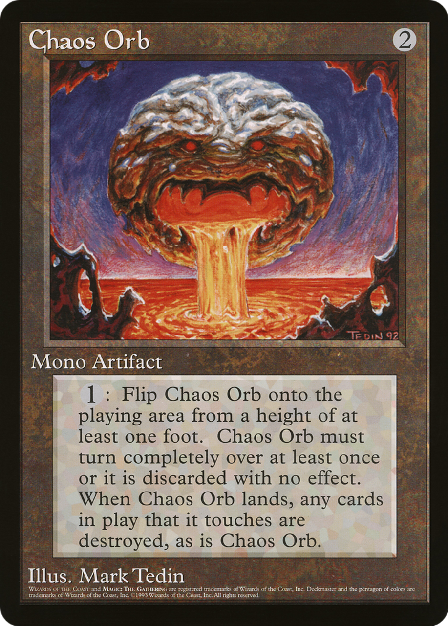 Chaos Orb (O90P-001) - Oversized 90's Promos - Game Nerdz