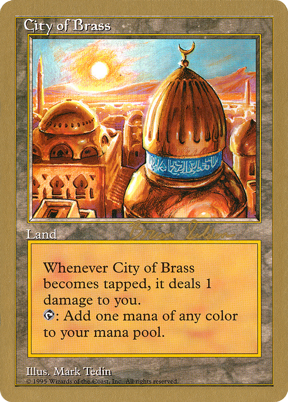 City of Brass (WC98-BS112A) - World Championship Decks 1998 - Game Nerdz