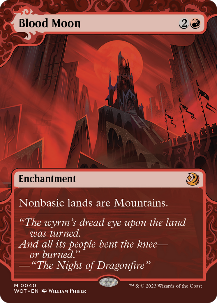 Blood Moon (WOT-040) - Wilds of Eldraine: Enchanting Tales