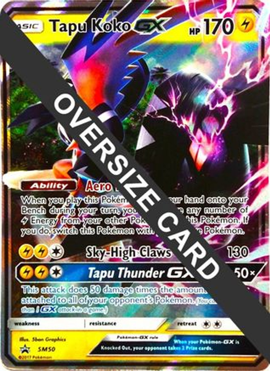 Pokemon Card Tapu Koko GX 47/145 Guardians Rising SM