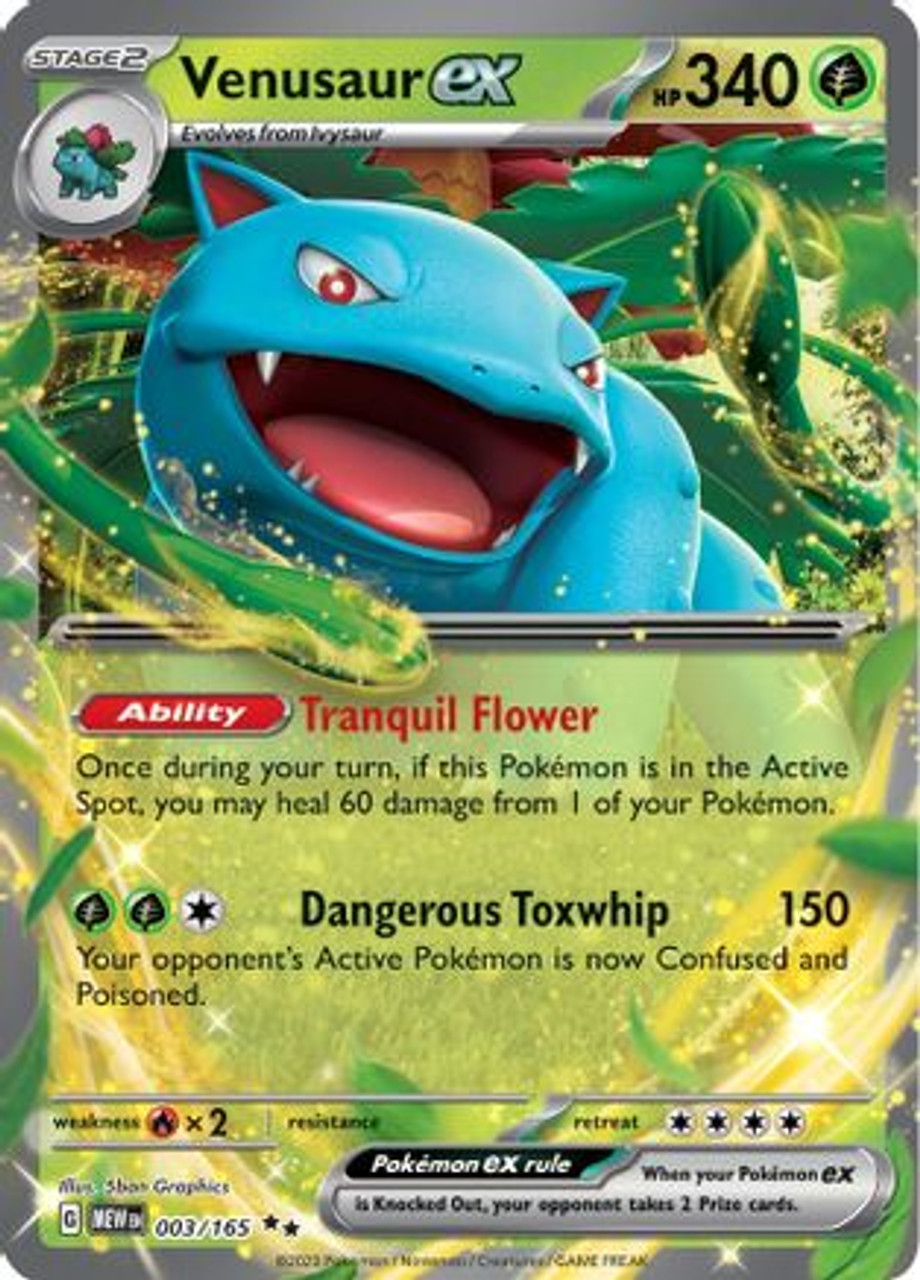 Venusaur ex - Scarlet & Violet 151 - Pokemon