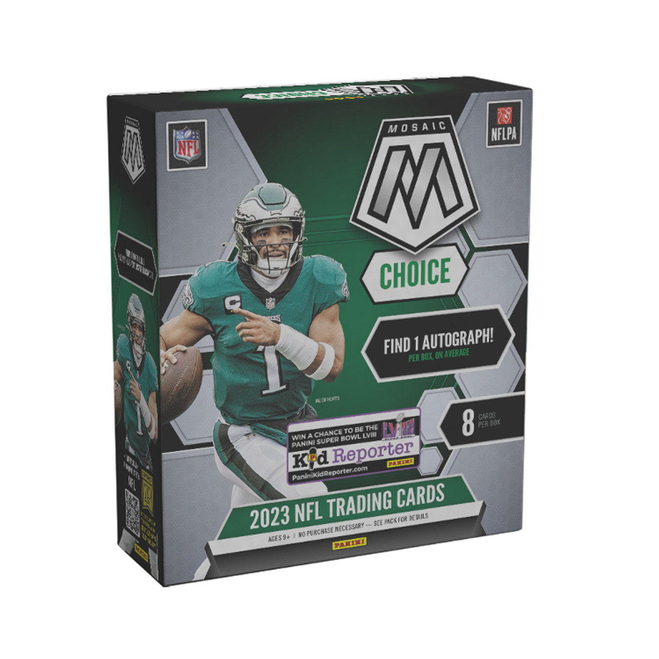 Boîte de passe-temps de football Panini Mosaic Choice 2023