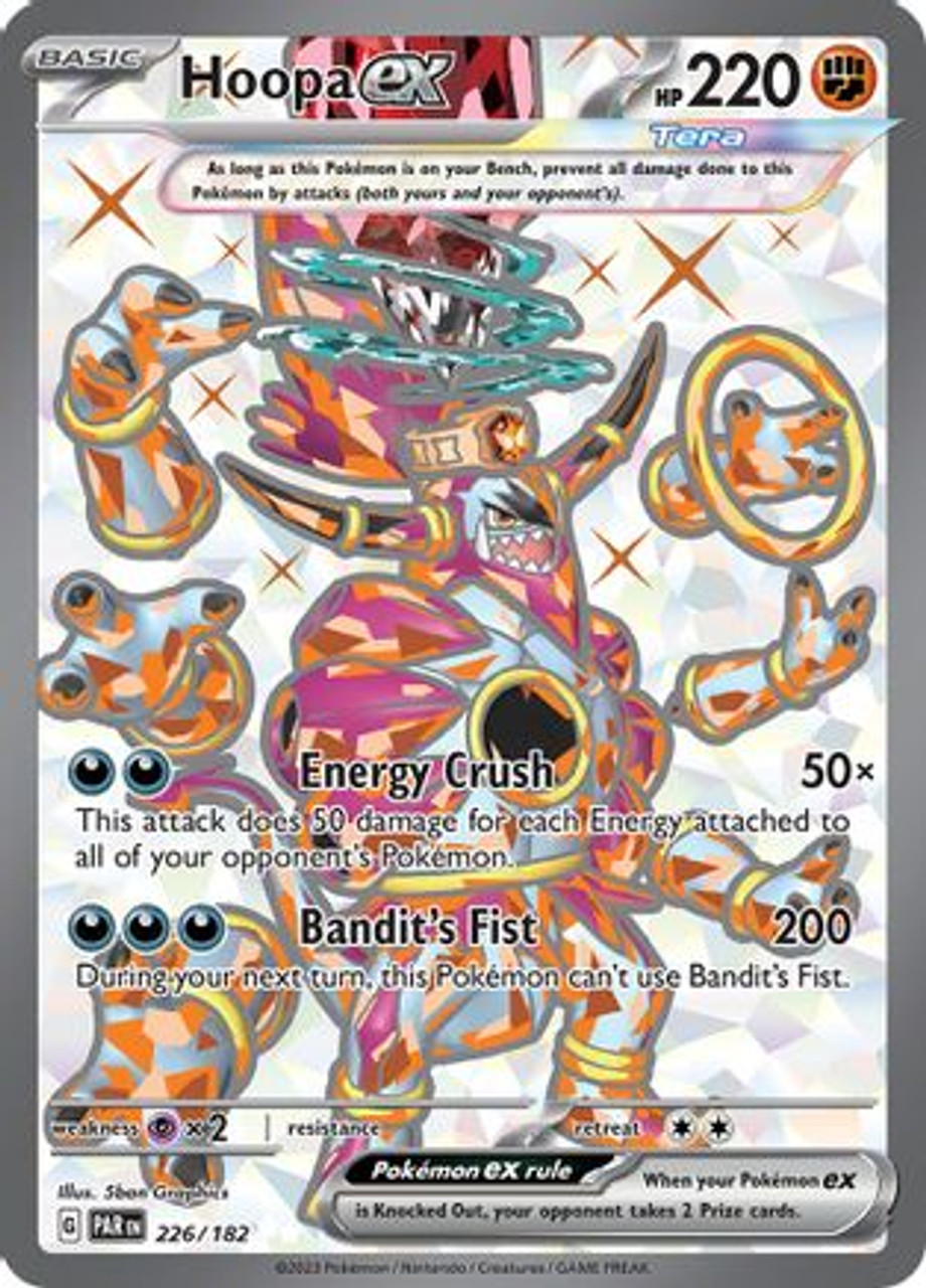 Hoopa ex - 226/182 226 - SV04 Paradox Rift Holofoil - Game Nerdz