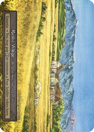 Rustic Village (Preconstructed Deck) Alpha Game Nerdz