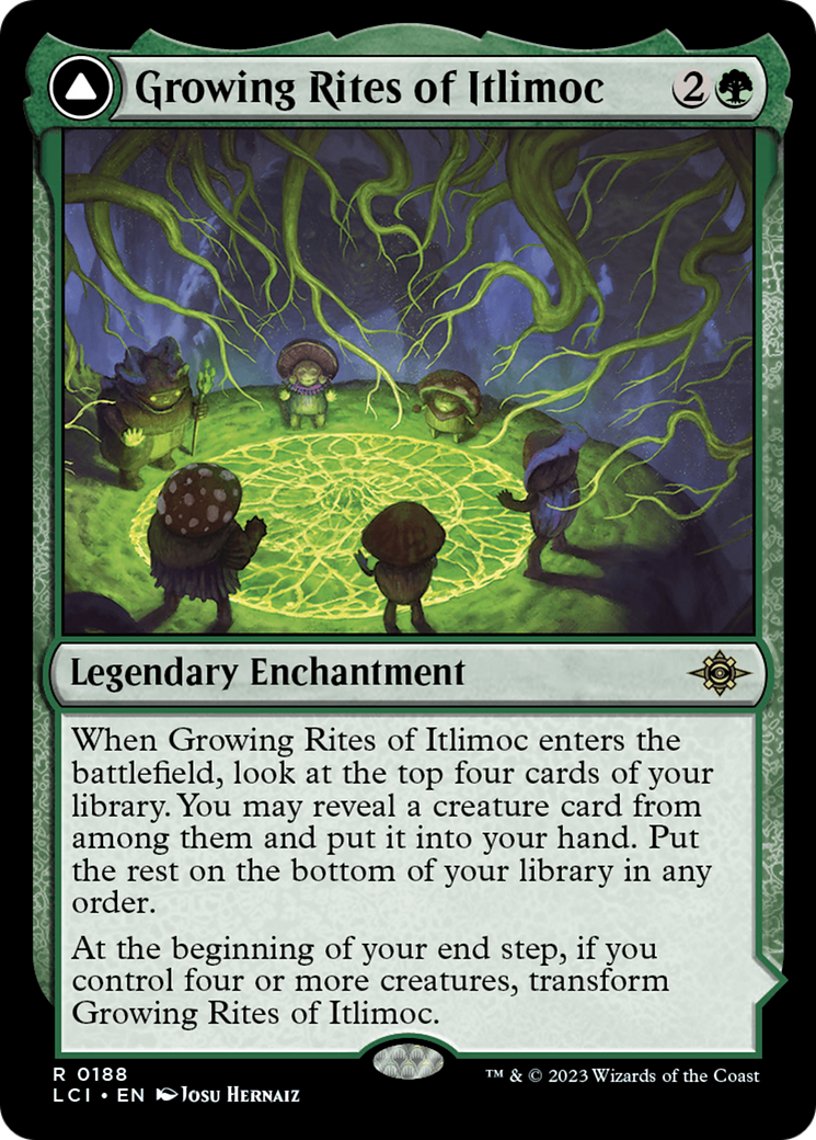 Growing Rites of Itlimoc // Itlimoc, Cradle of the Sun (LCI-188
