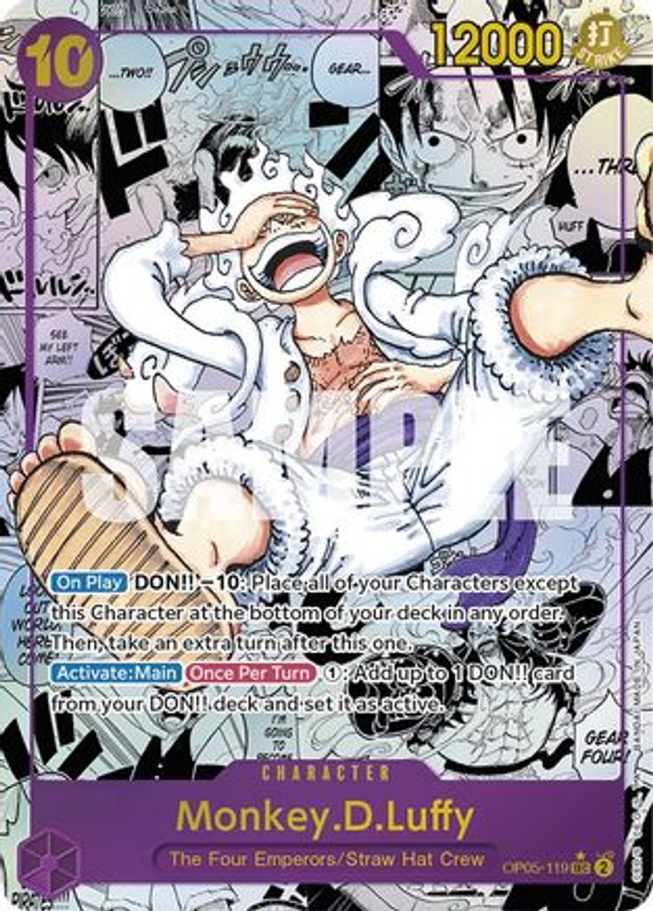Monkey.D.Luffy (119) (Alternate Art) (OP05-119) Awakening of