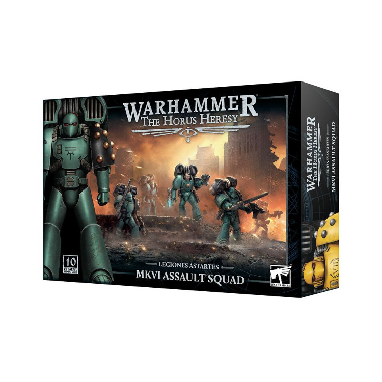 Warhammer Horus Heresy - MKII Assault Squad (10 Miniatures) - Équipe D'assaut Legiones Astartes