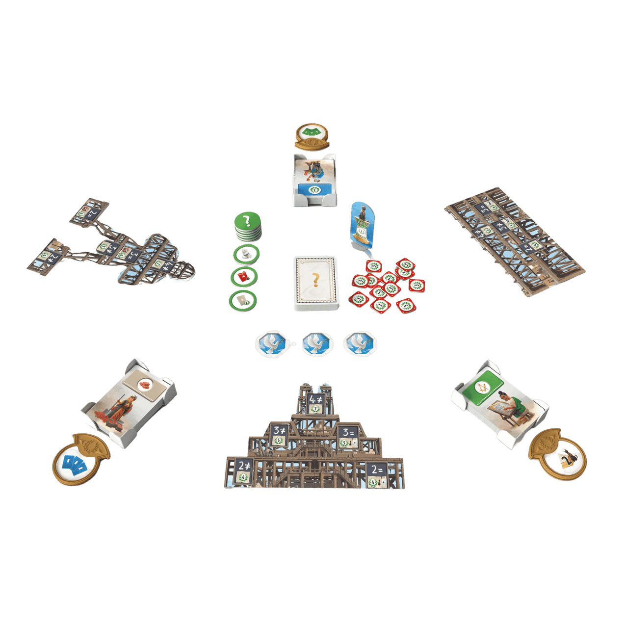 Acheter 7 Wonders Architects Medals - Jeu de société