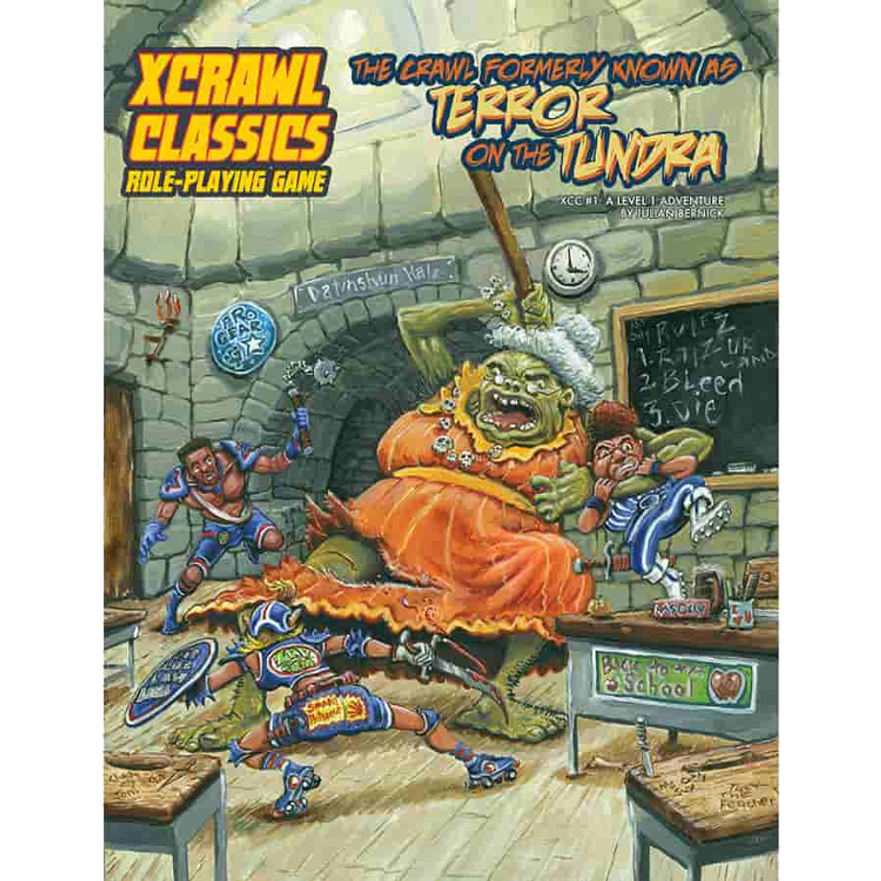 Xcrawl Classics RPG: #1 The Crawl Formerly Known as Terror on the Tundra  (EARLY BIRD PREORDER)