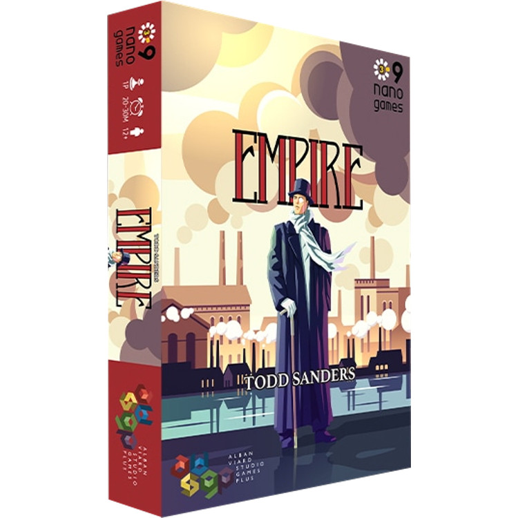 Nano9Games Volume 1: Railways – Gioco Da Tavolo Ferroviario Per 1 Giocatore, 30 Minuti, Capstone Games