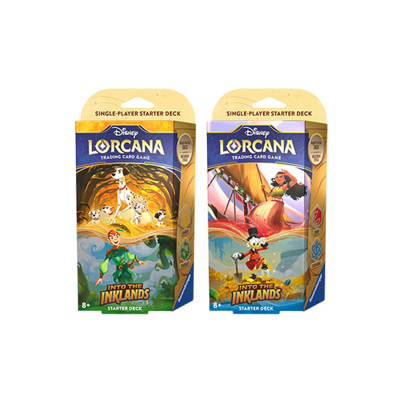 Disney Lorcana TCG: Into the Inklands - Starter Deck (Set of 2)