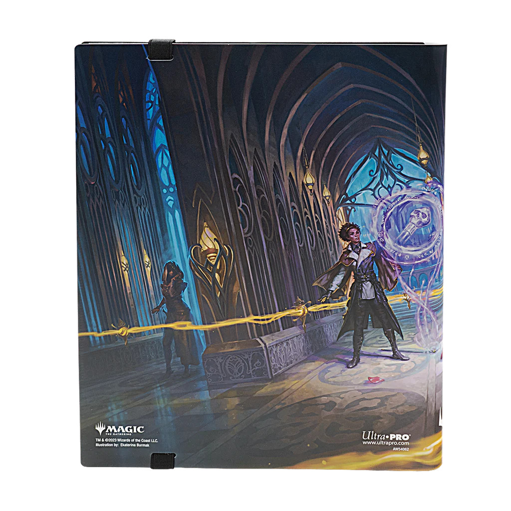 Ultra PRO Binder Für Magic: The Gathering – Murders At Karlov Manor Design – 360 Karten, Seitliche Taschen, Gummiband-Verschluss