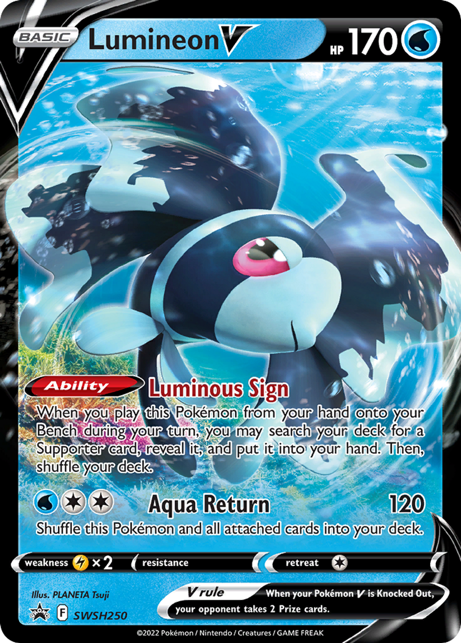 PSA10 ネオラントV lumineon 2022 48 PSA 10 Lumineon V Full Art 156 2022 Pokemon Brilliant Stars
