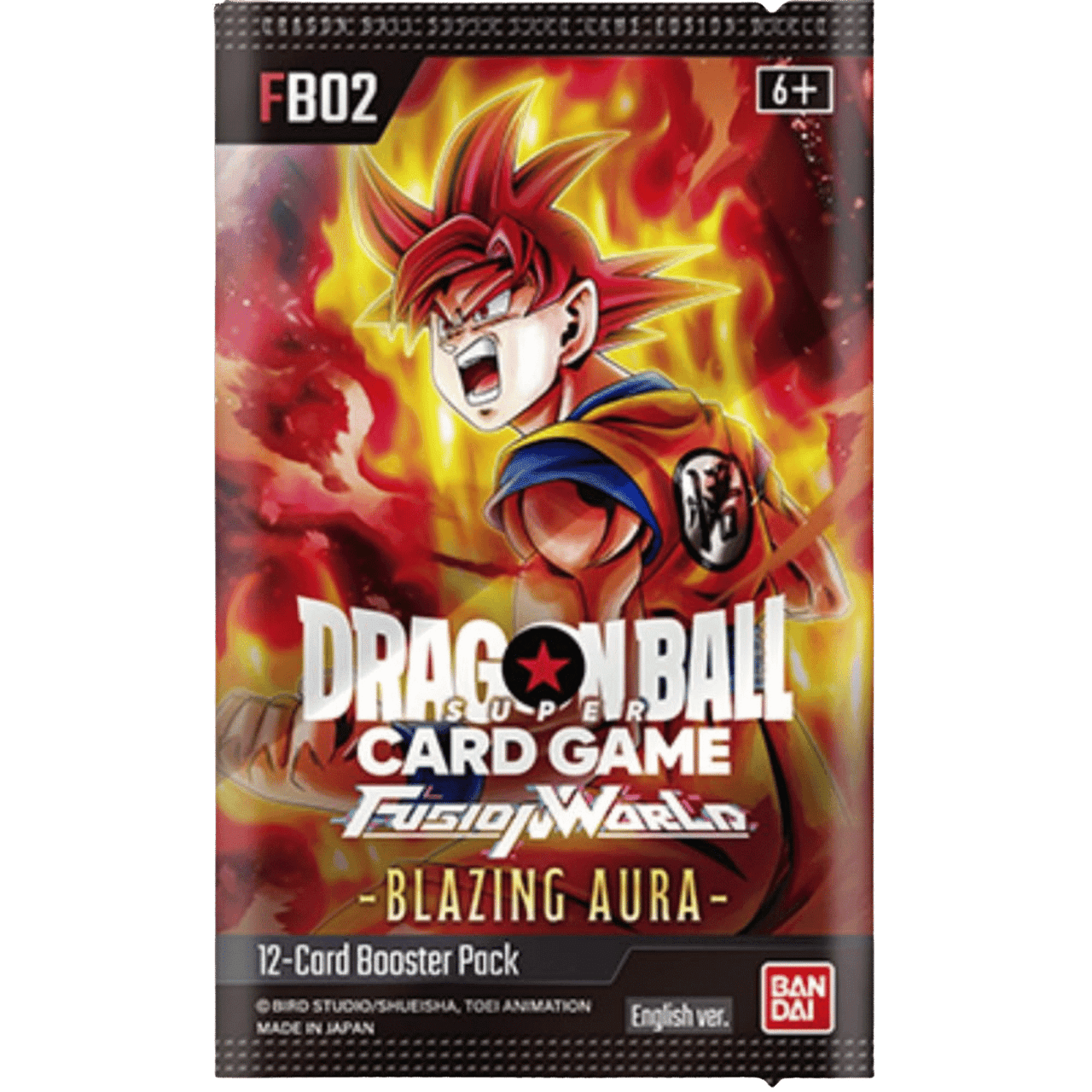 Dragon Ball Super TCG: Fusion World - Blazing Aura FB02 - Booster
