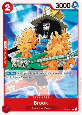 Brook (ST01-011) Starter Deck 1: Straw Hat Crew (LP) - Game Nerdz