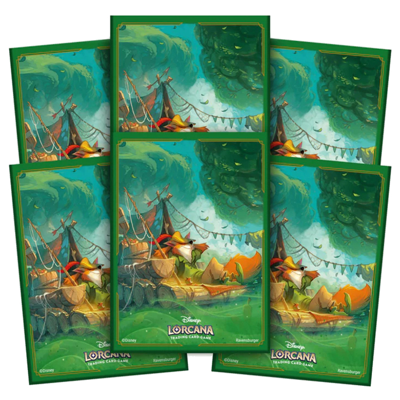 Disney Lorcana TCG: Into the Inklands - Robin Hood - Matte Card Sleeves (65)