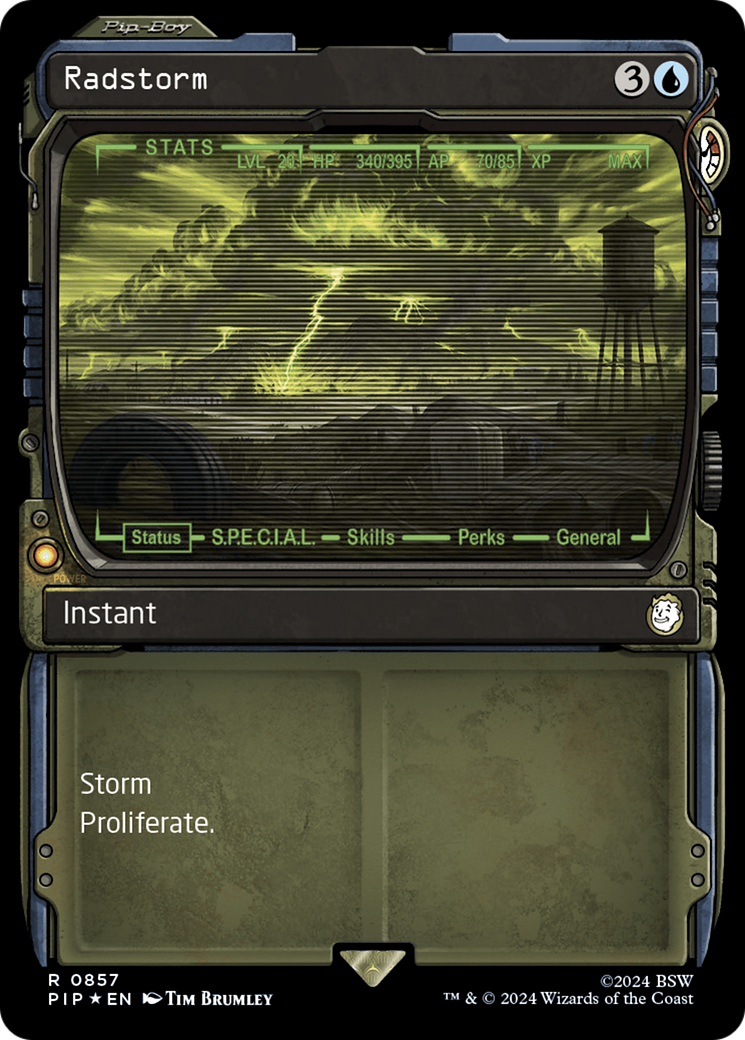 Radstorm (PIP-857) - Fallout: (Showcase) Foil - Game Nerdz