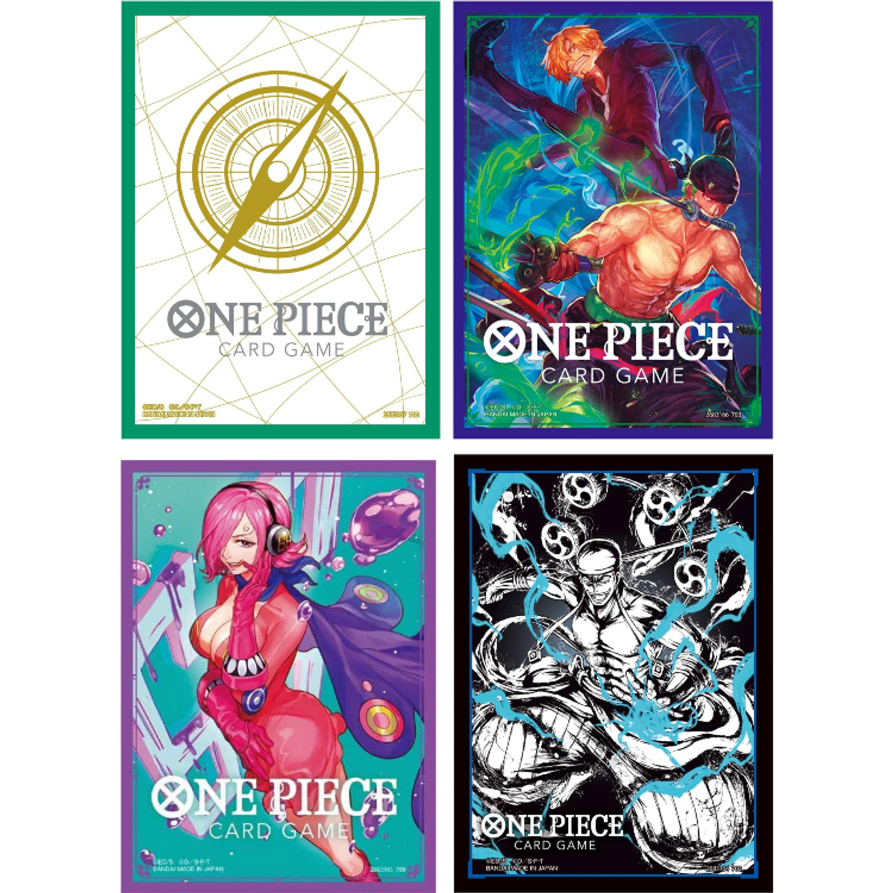 One Piece TCG: Official Card Sleeves V5 (70ct) (Set of 4)