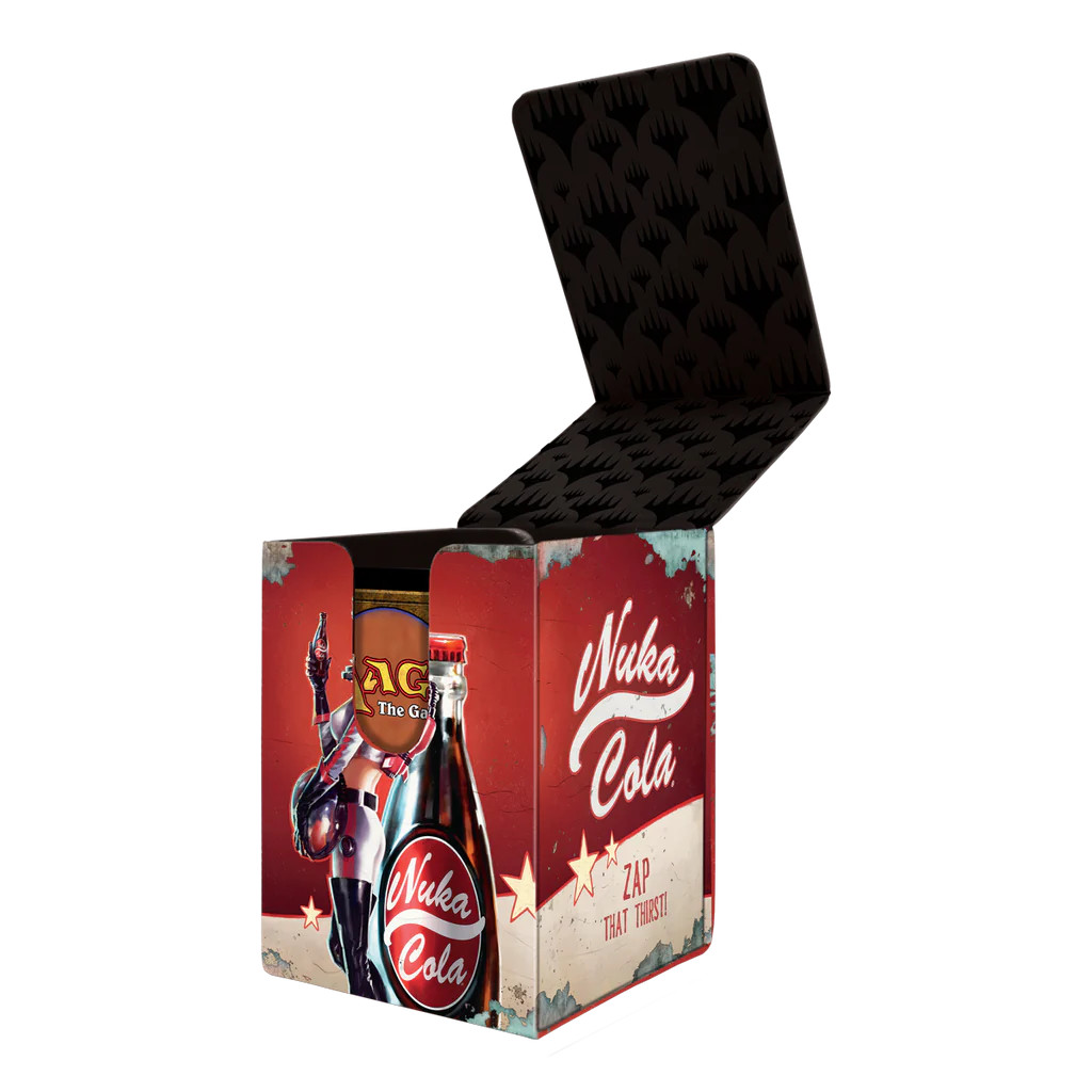 Ultra Pro Deck Box: MTG - Fallout Nuka-Cola Pinup (Alcove Flip