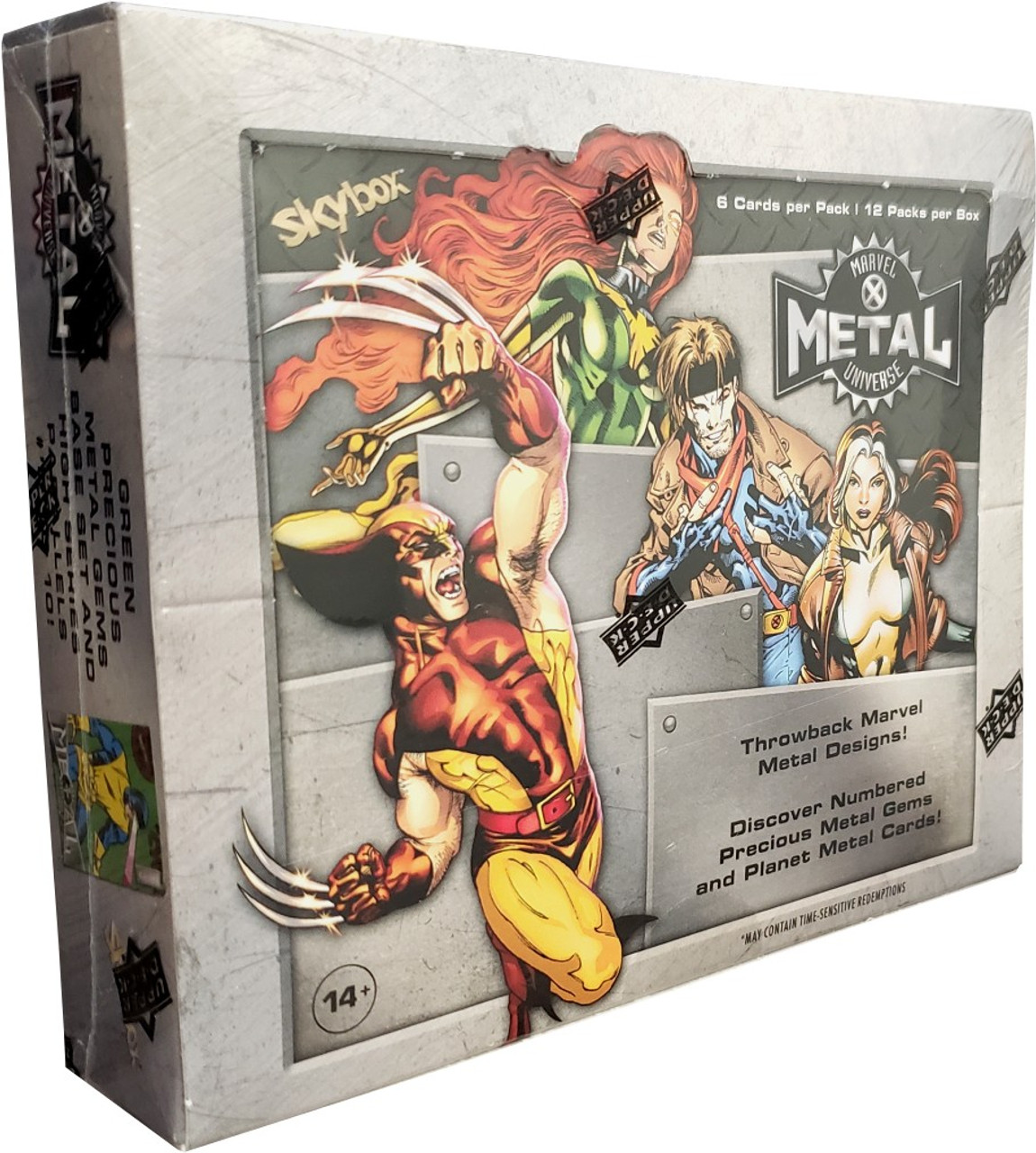 2021 Upper Deck Marvel X-Men Metal Universe Trading Cards Hobby Box