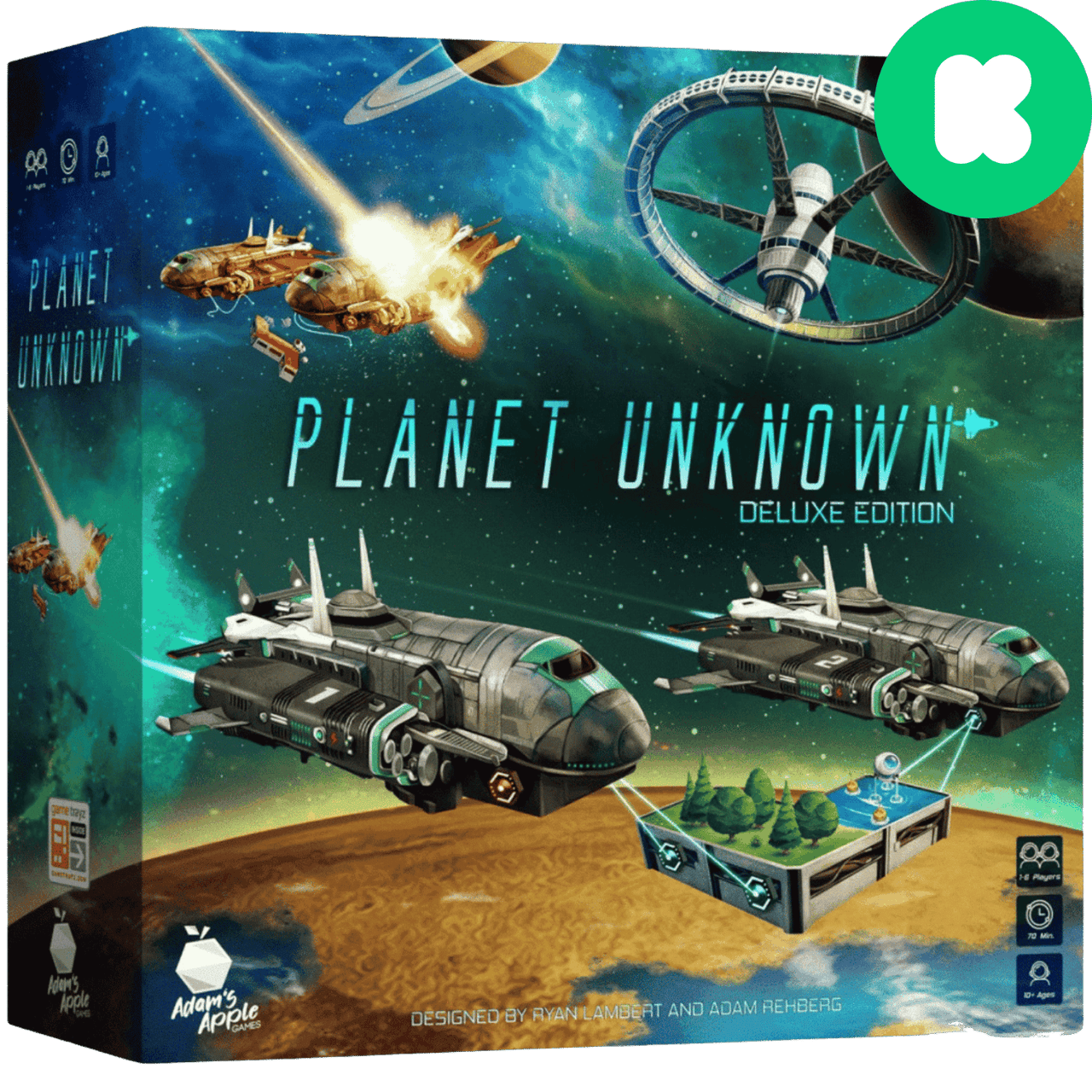 Planet Unknown: Deluxe Edition + Lid - Game Nerdz