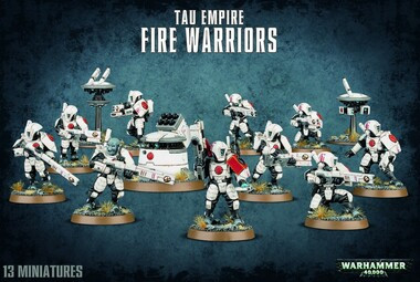 Games Workshop - Kit plastica Tau Empire Fire Warriors, 99120113057, Multicolore, Piccolo Games Workshop - Kit plastica Tau Empire Fire Warriors, 99120113057, Multicolore, Piccolo