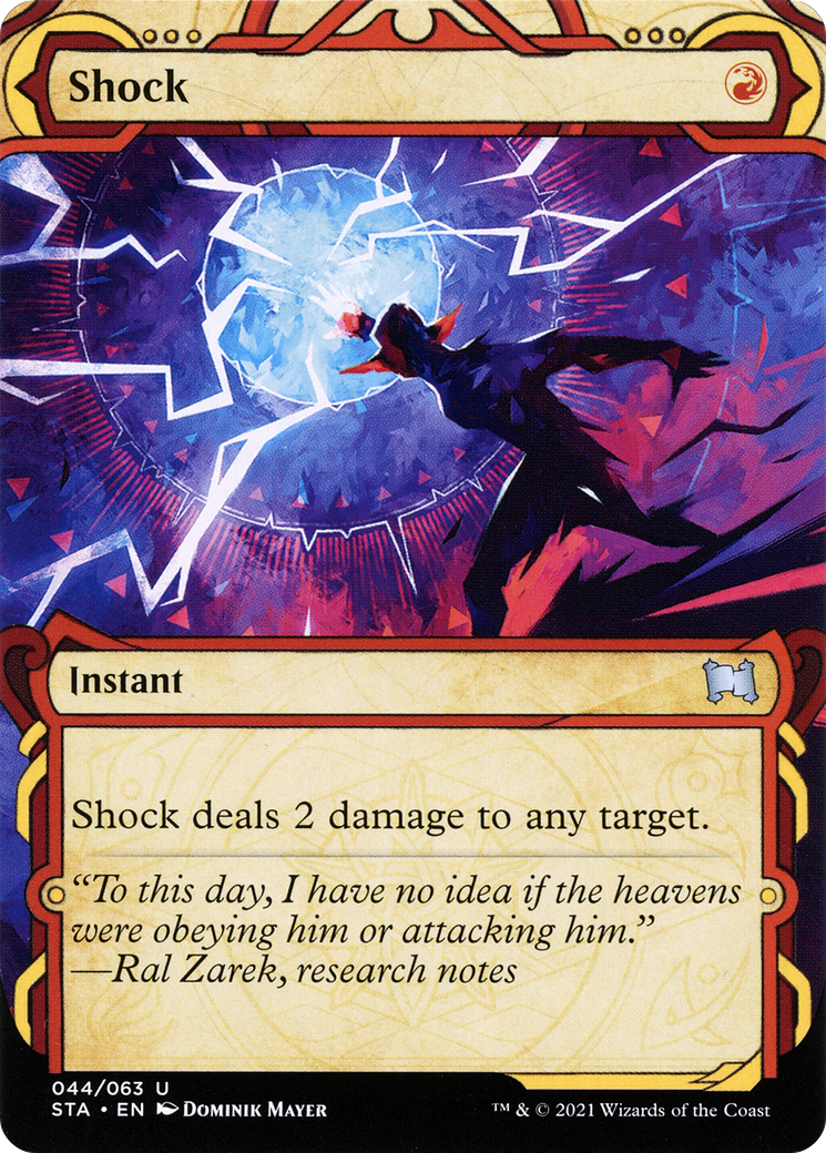 Shock (STA-044) - Strixhaven Mystical Archive: (Showcase