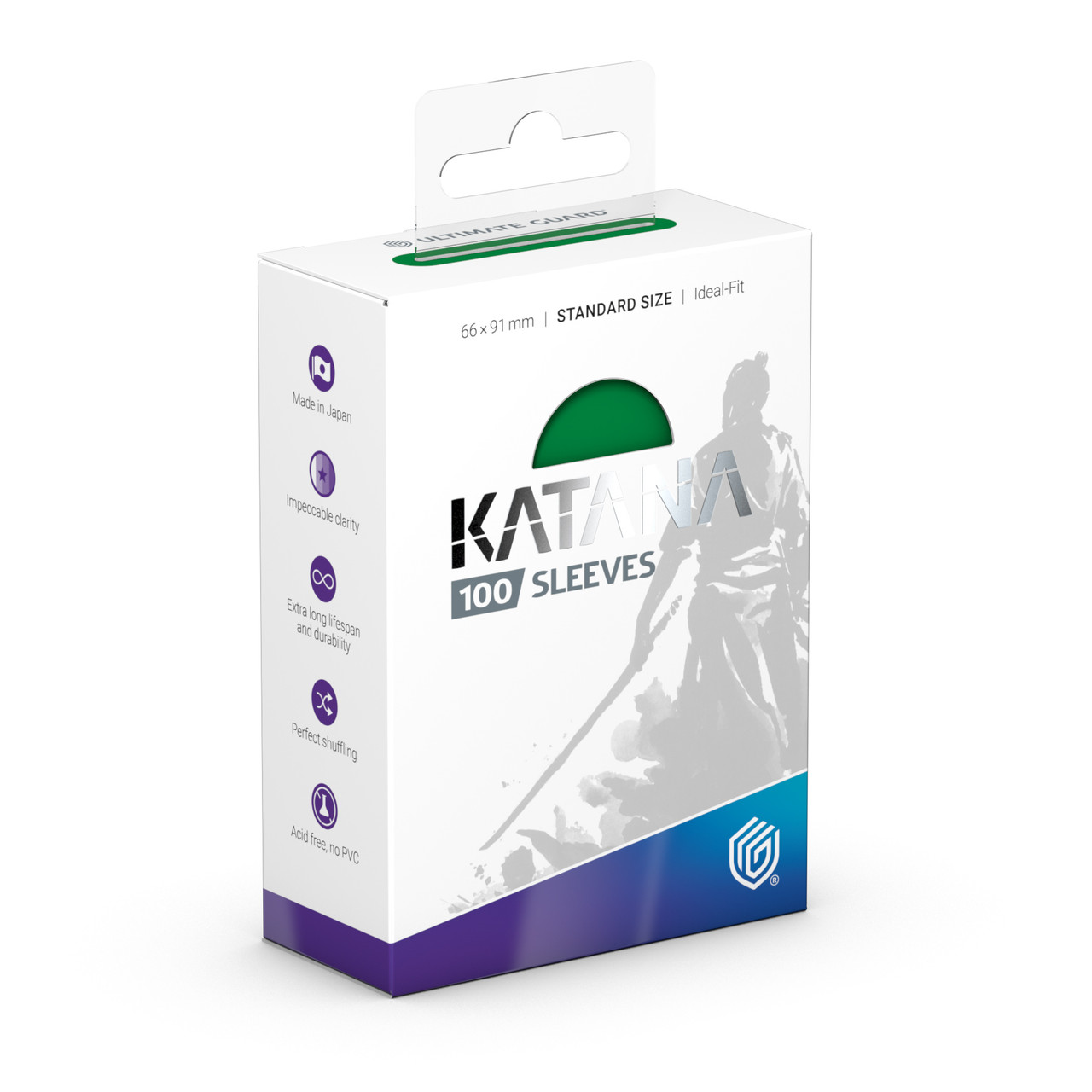KATANA 100 SLEEVES 10個セット Ultimate Guard - Katana Sleeves (100) [Standard Size] [10 colours