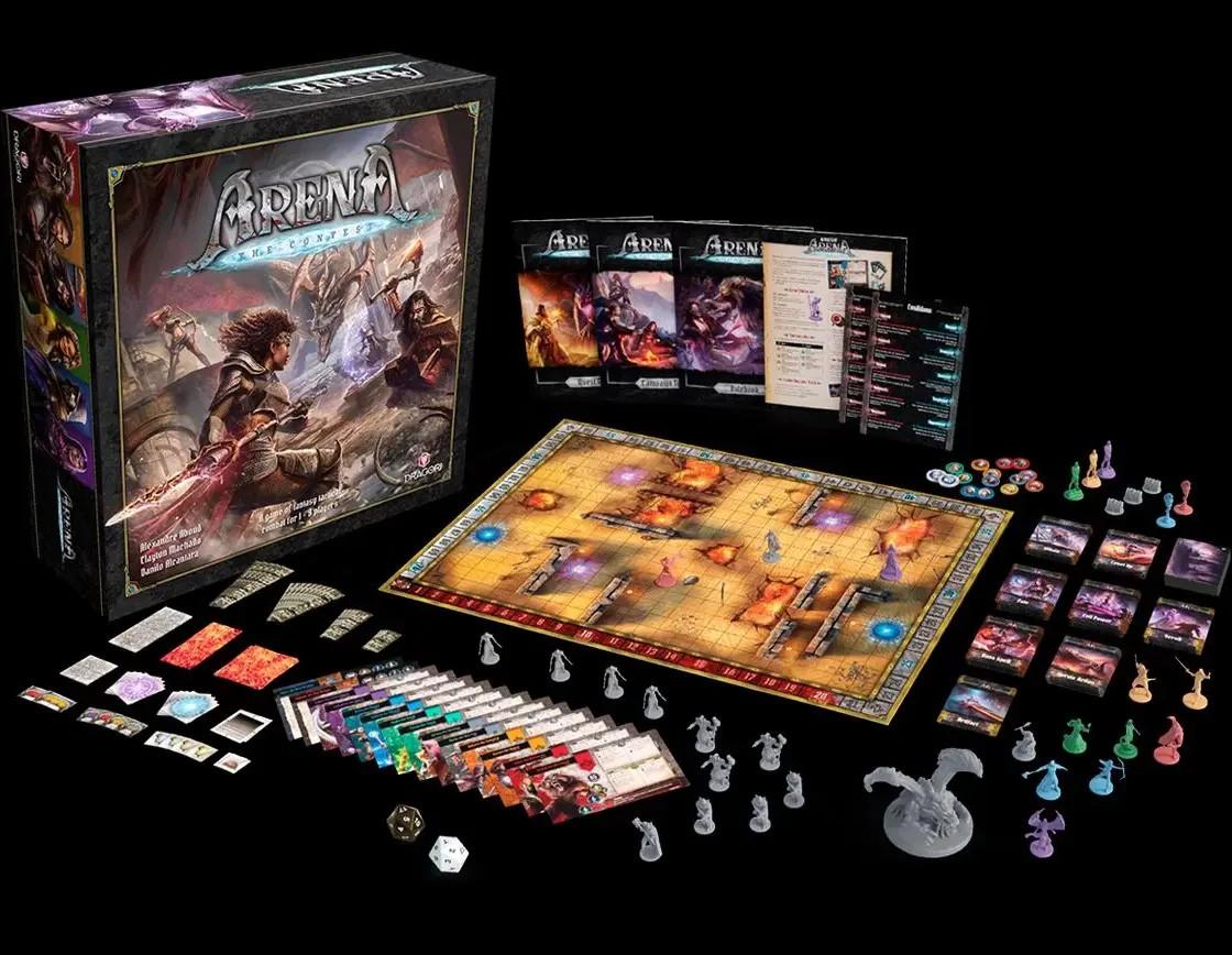 Art ＆ World of ARENA THE CONTEST Arena: The Contest, Galápagos, Multicor | Amazon.com.br