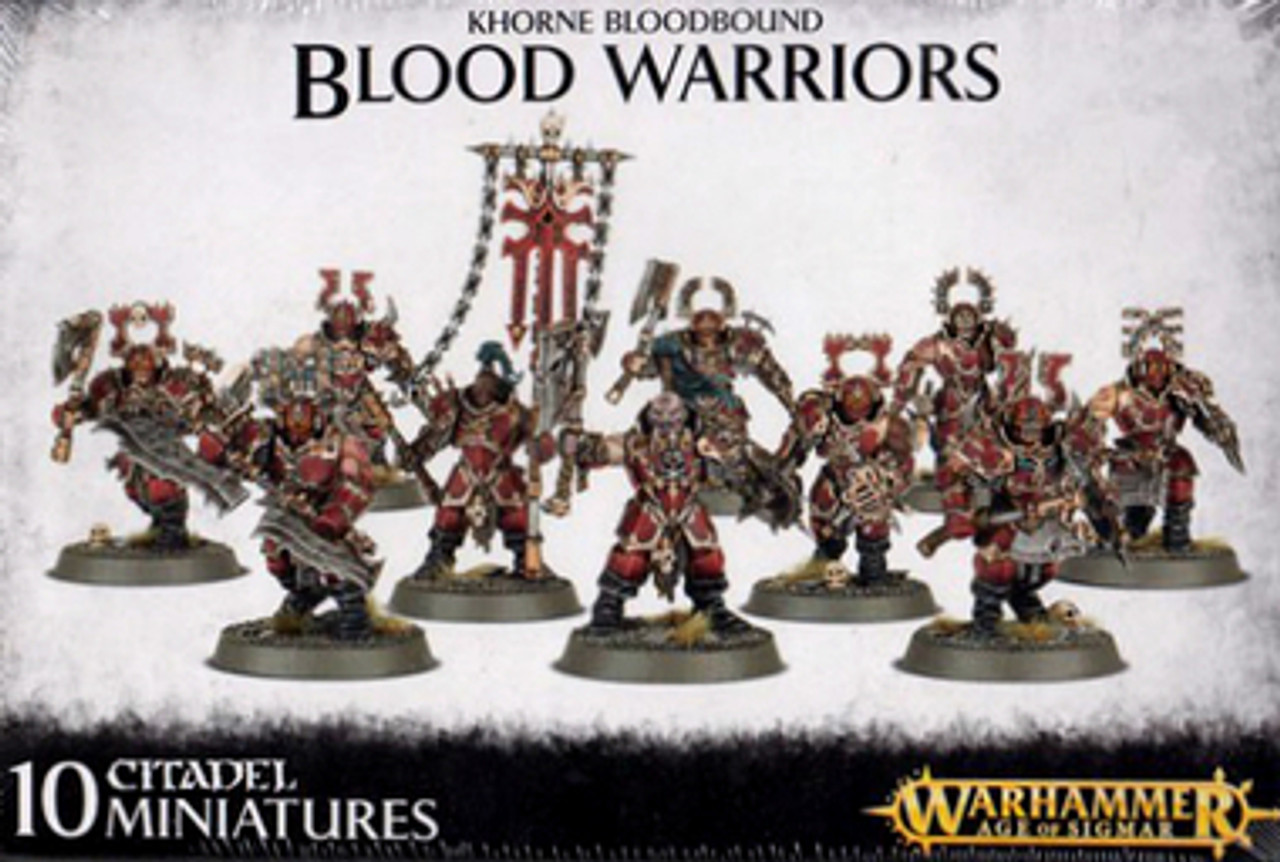 khorn blood worrier ウォーハンマー Warhammer Age of Sigmar: Khorne Bloodbound - Blood Warriors