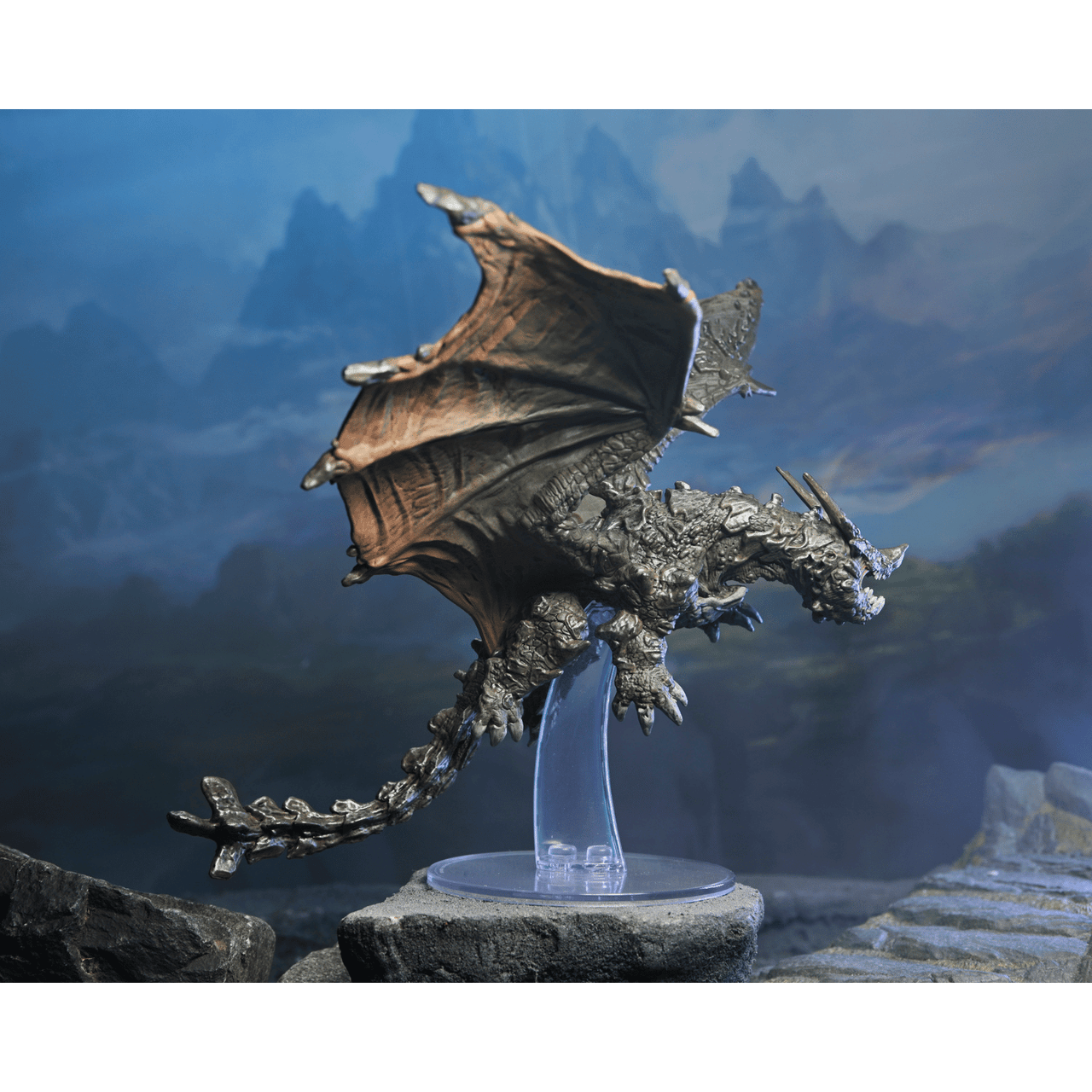 Pathfinder Battles Miniatures: Adult Adamantine Dragon - Game Nerdz