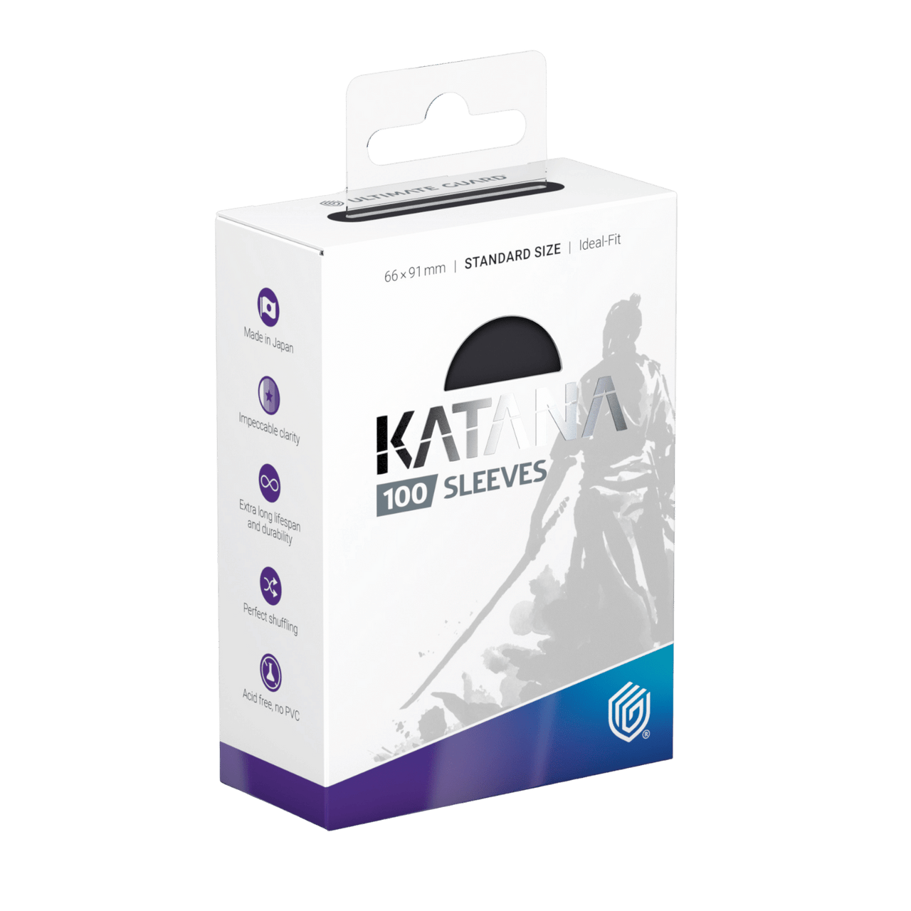 Ultimate Guard: Katana - Obsidian Shard Card Sleeves (100ct