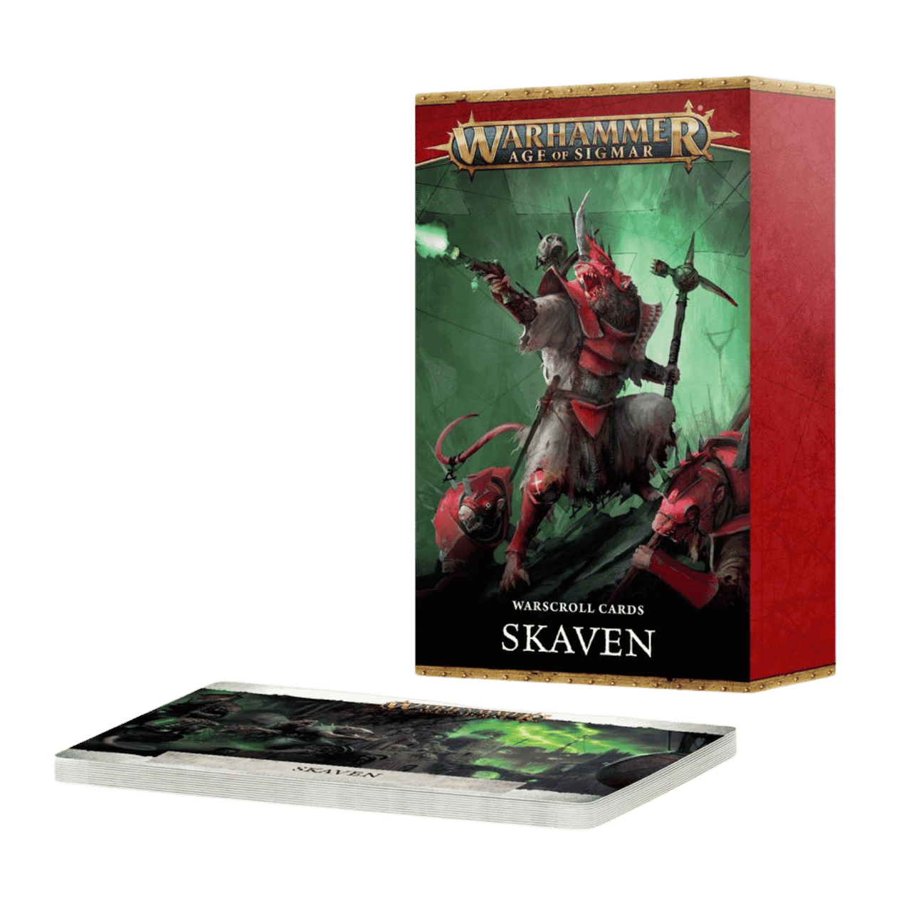 WARSCROLL CARDS: SKAVEN (ENG) – 43 Karten Für Warhammer Age Of Sigmar, 4. Edition