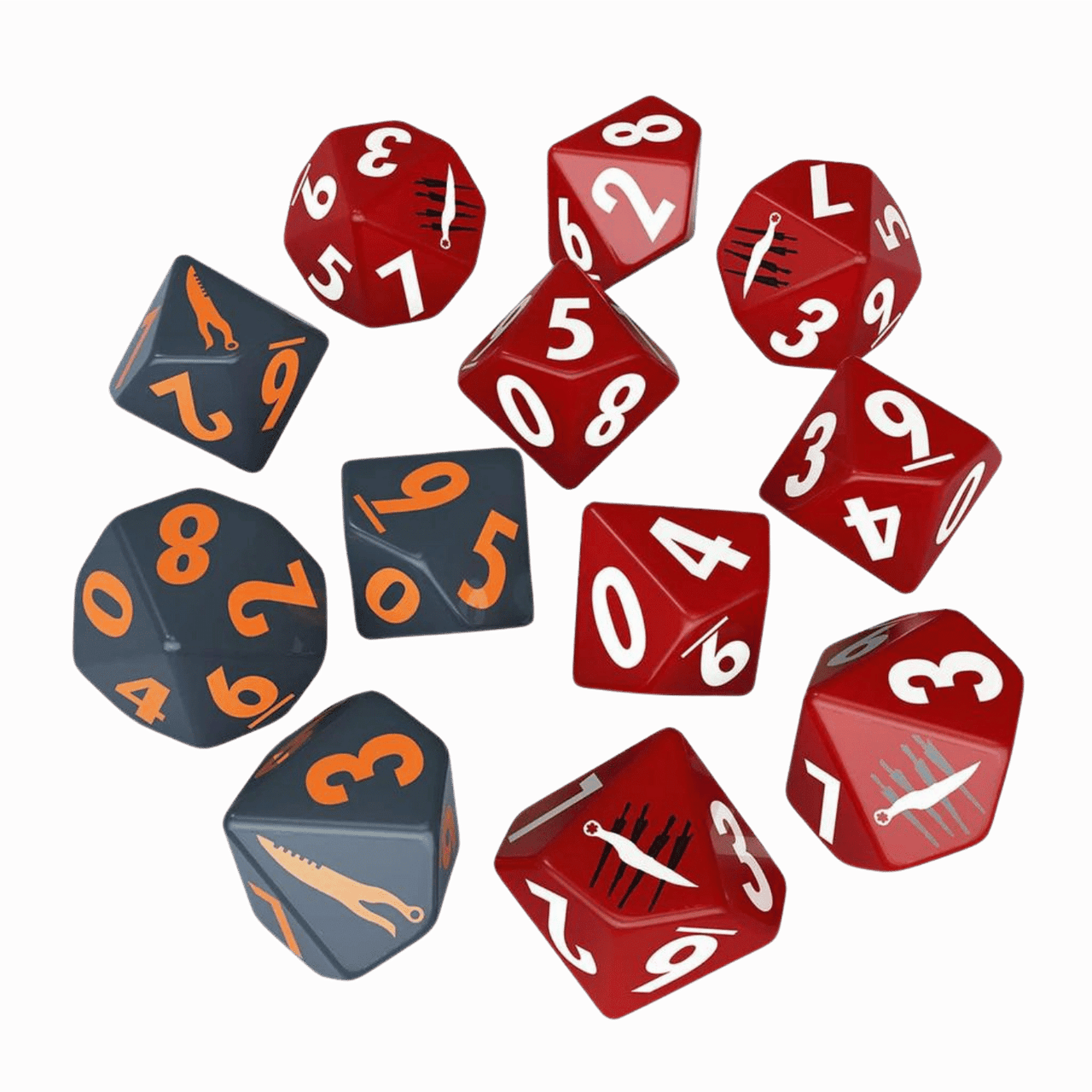MUH107007 Modiphius Fallout Factions: Dice Sets - The Pack At