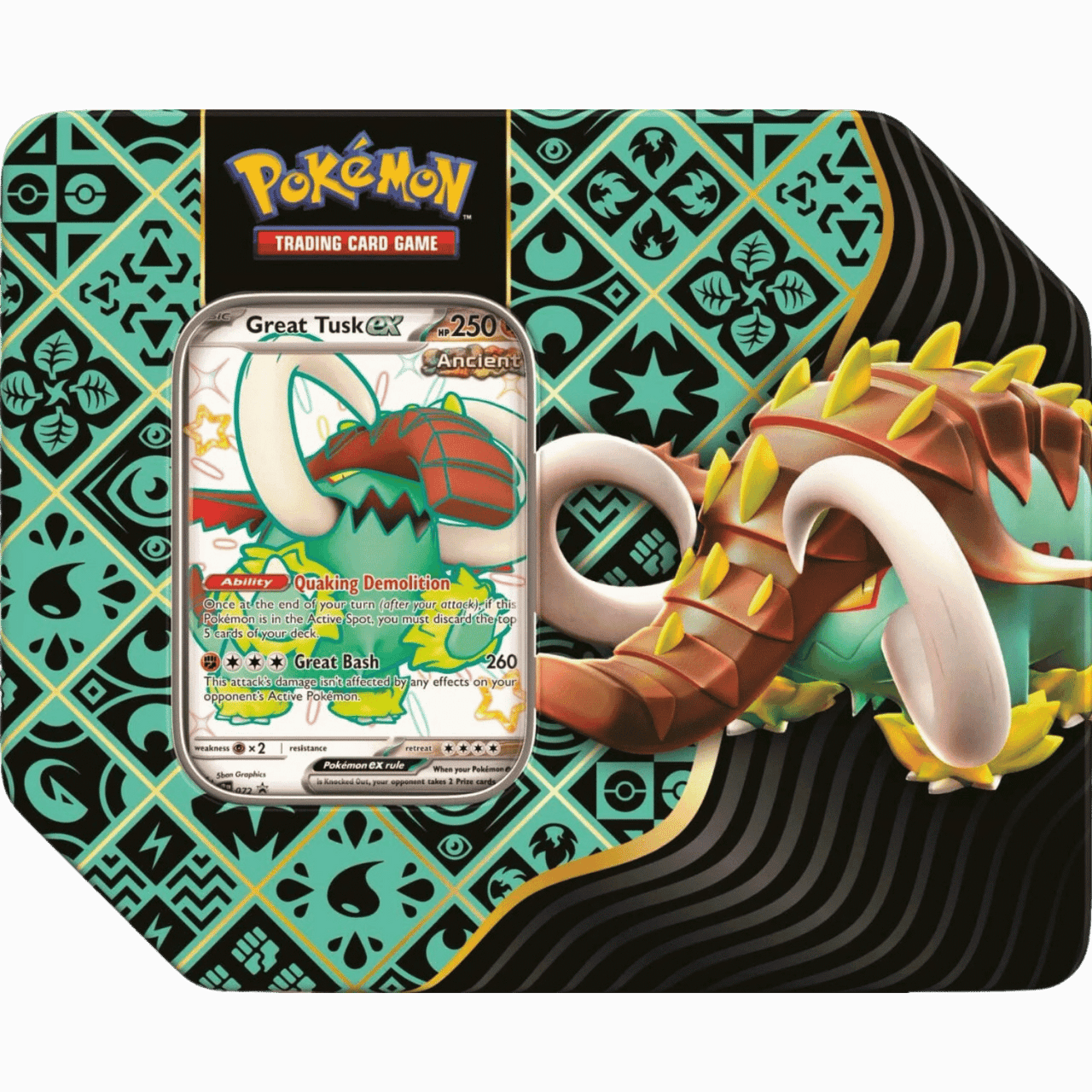 Pokemon: Scarlet & Violet - Paldean Fates - Tin (Set of 3