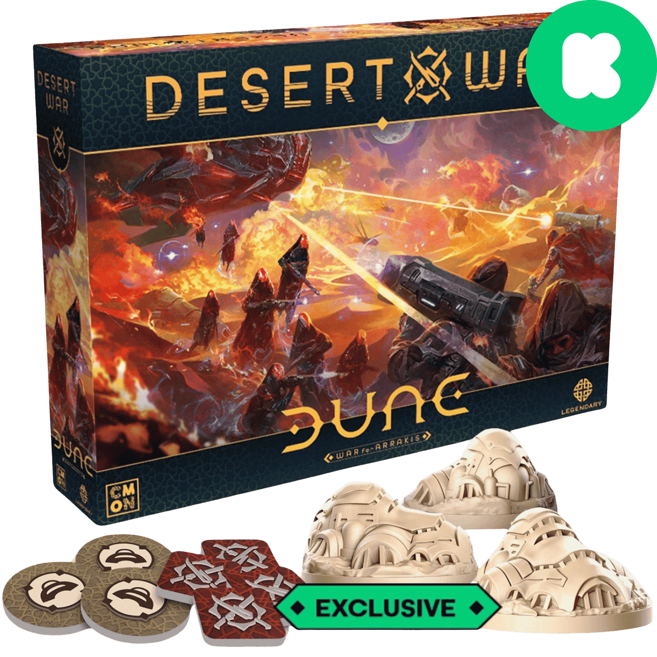 Dune: War for Arrakis - Desert War Expansion w/EXCLUSIVES (PREORDER)