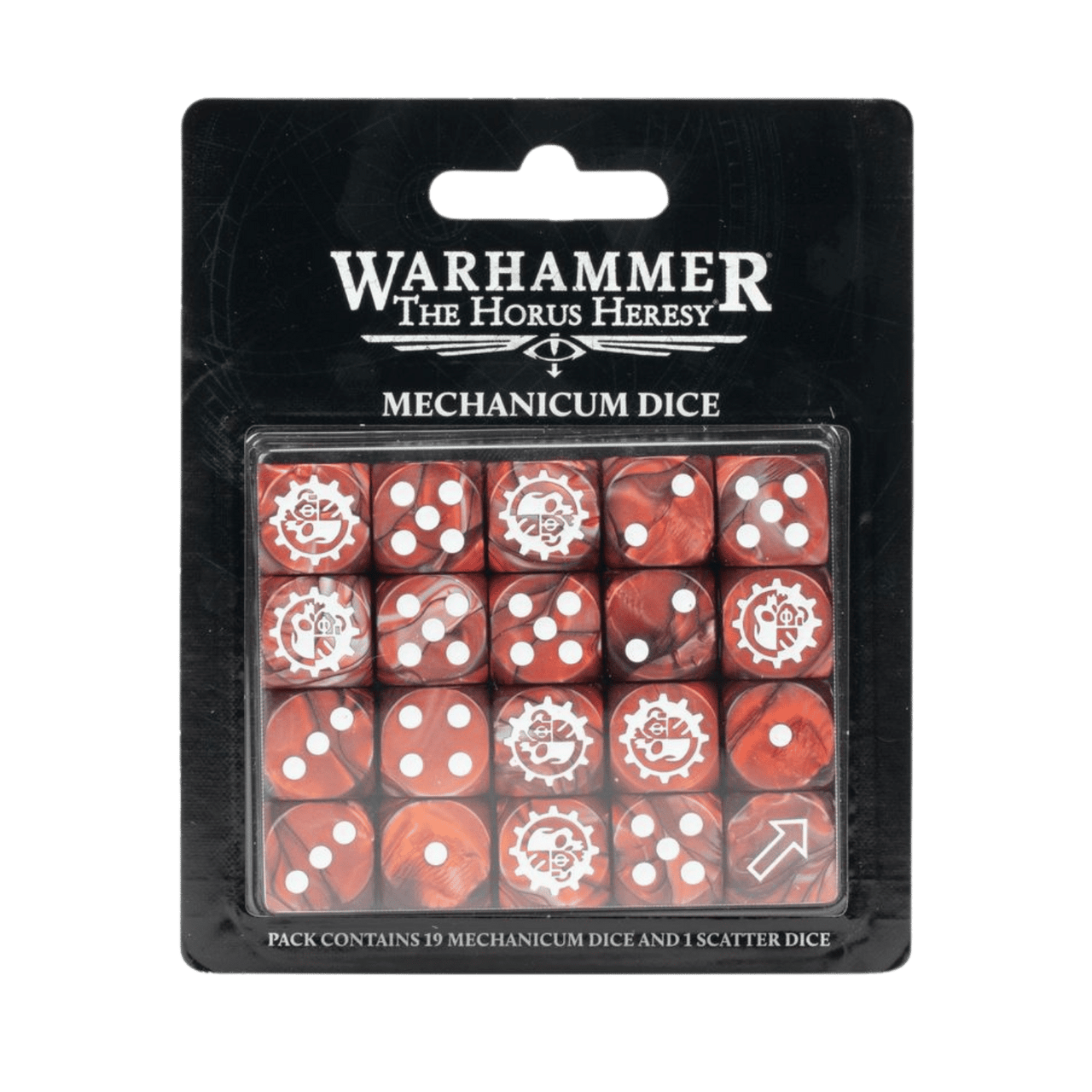 Warhammer The Horus Heresy: Mechanicum Dice Set - Game Nerdz