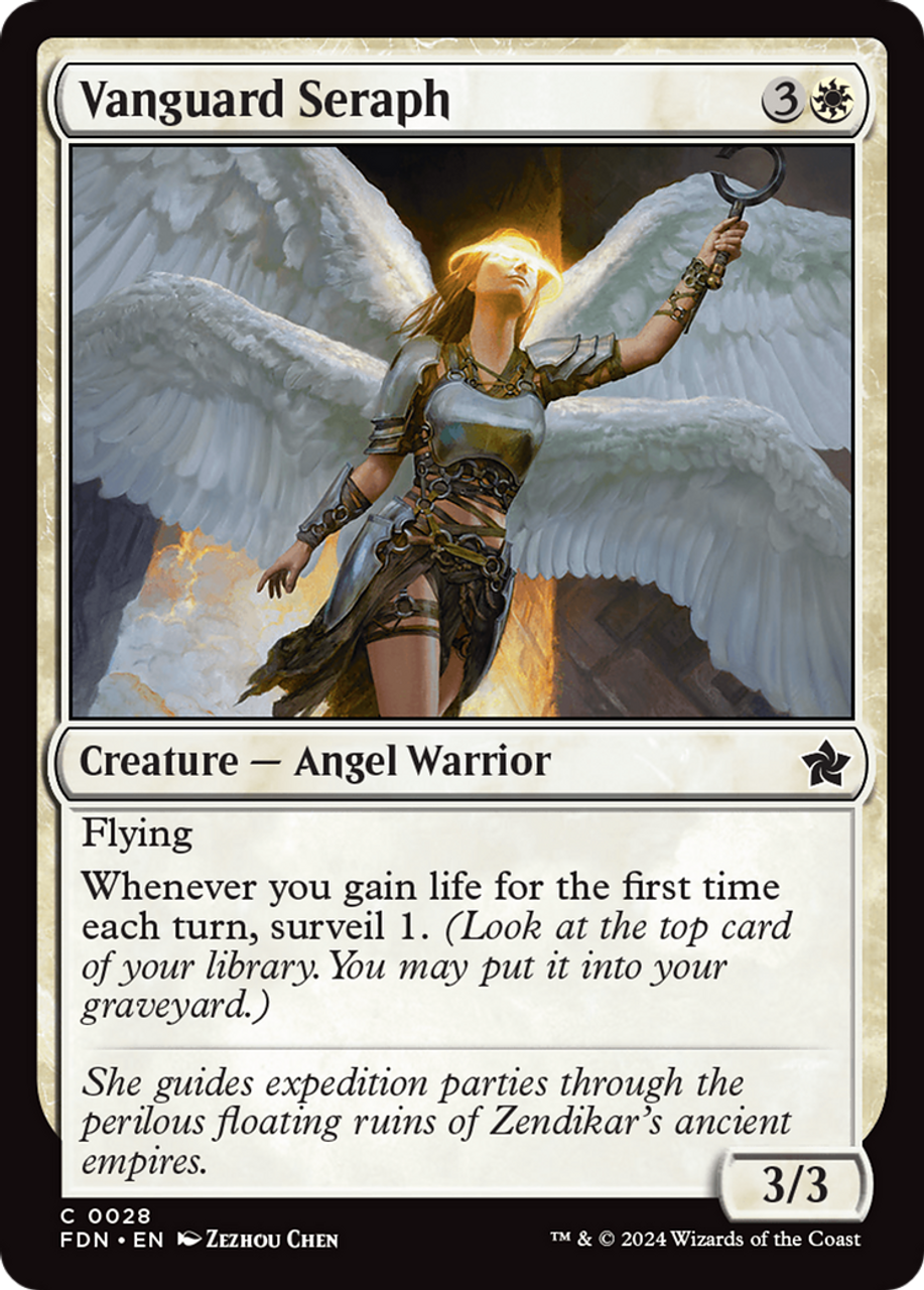 Vanguard Seraph (FDN-028) - Foundations - Game Nerdz