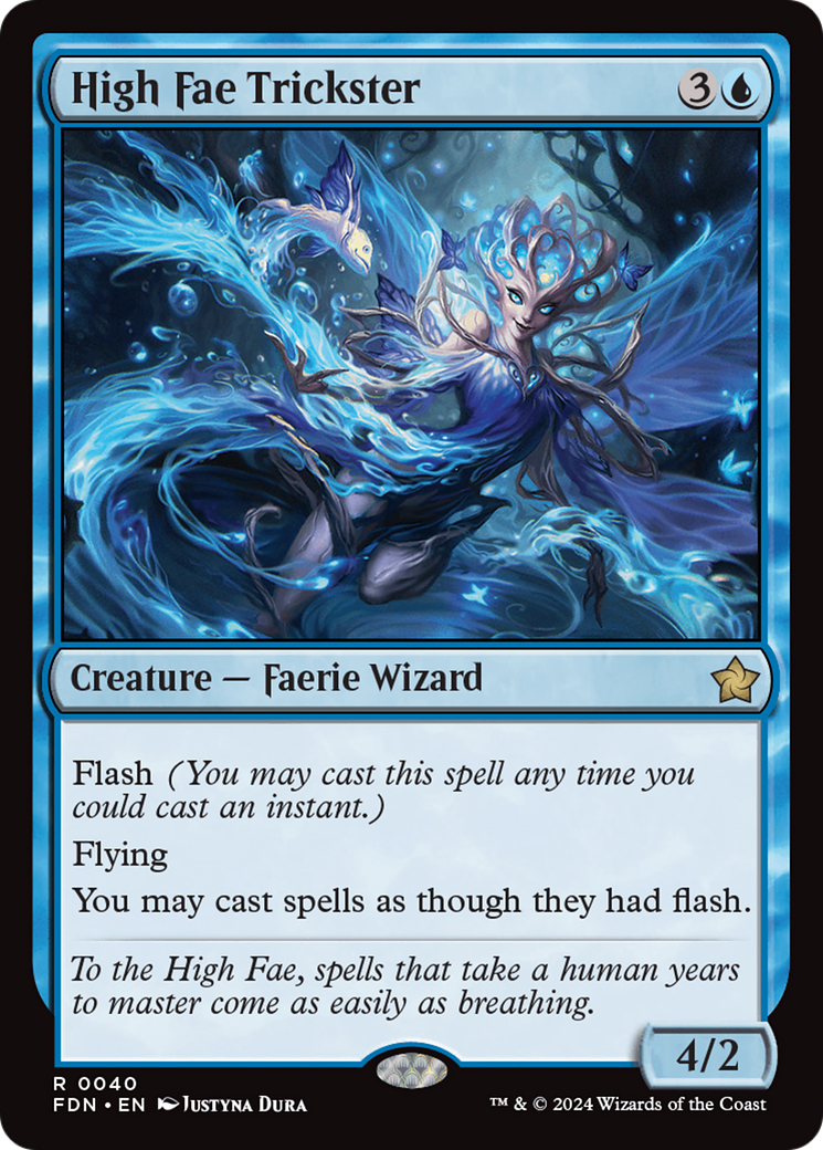 High Fae Trickster (FDN-040) - Foundations Foil - Game Nerdz