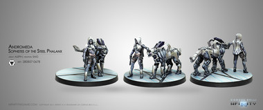 Infinity: Steel Phalanx Support Pack -  - das Tabletop-Hob
