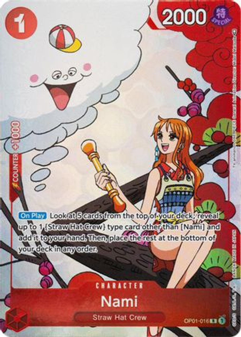 PSA10 ワンピース　ナミ　ロマンスドーン OP01-016 Amazon.co.jp: PSA10 ナミ OP01-016 R パラレル ONE PIECEカード