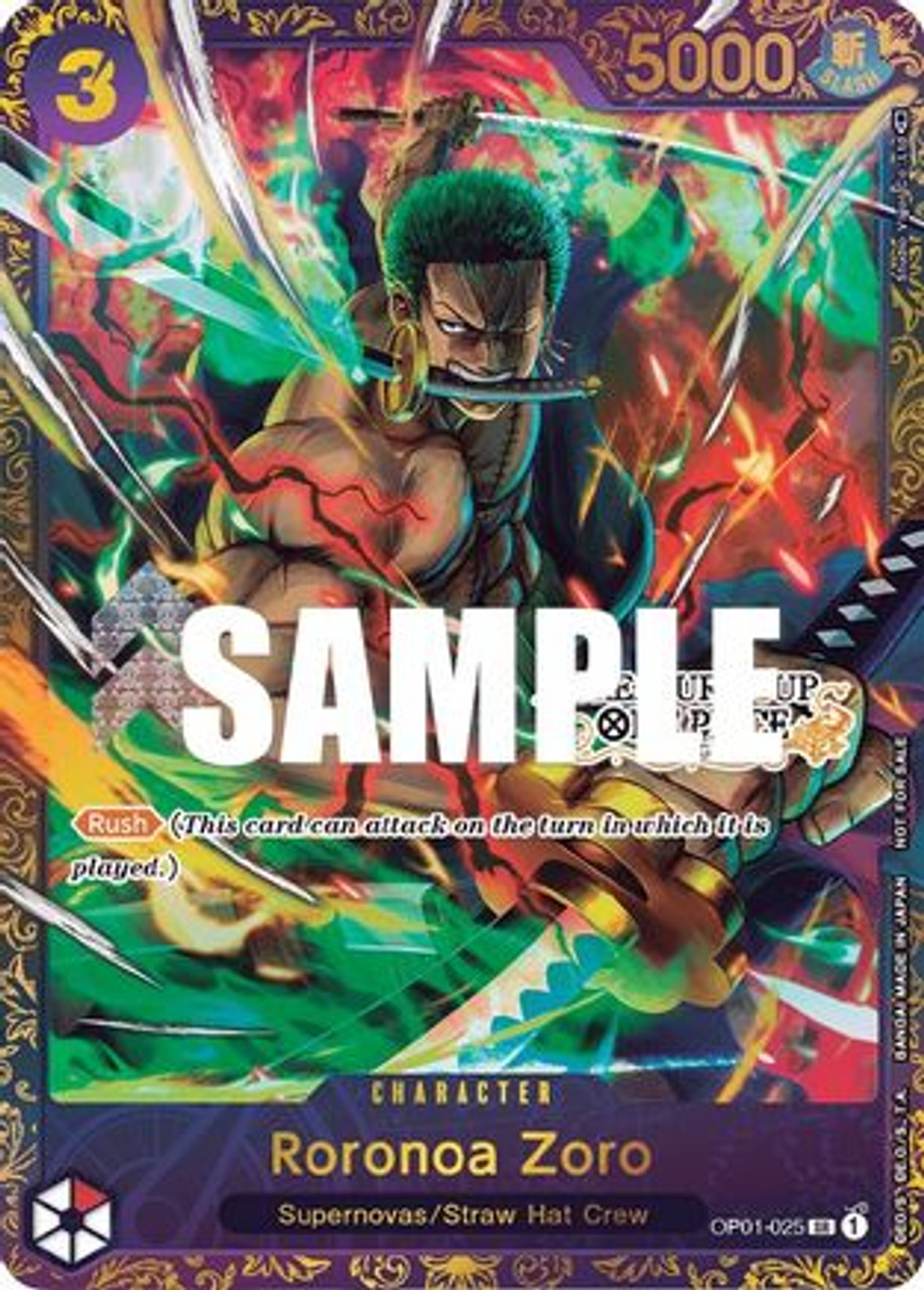 Roronoa Zoro - OP01-025 (Treasure Cup) (OP01-025) One Piece