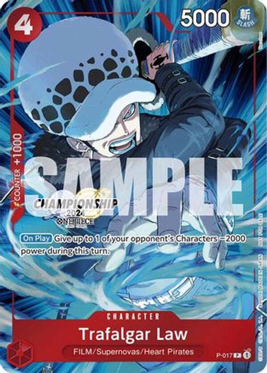 Trafalgar Law (CS 2024 Celebration Pack) (P-017) One Piece