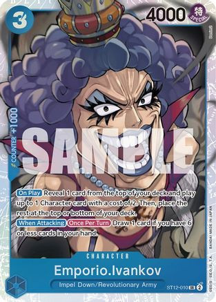 Emporio.Ivankov (ST12-010) Starter Deck 12: Zoro and Sanji Foil