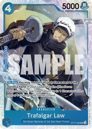 Trafalgar Law [Starter Deck: Blue Donquixote Doflamingo] Lightly Played Foil