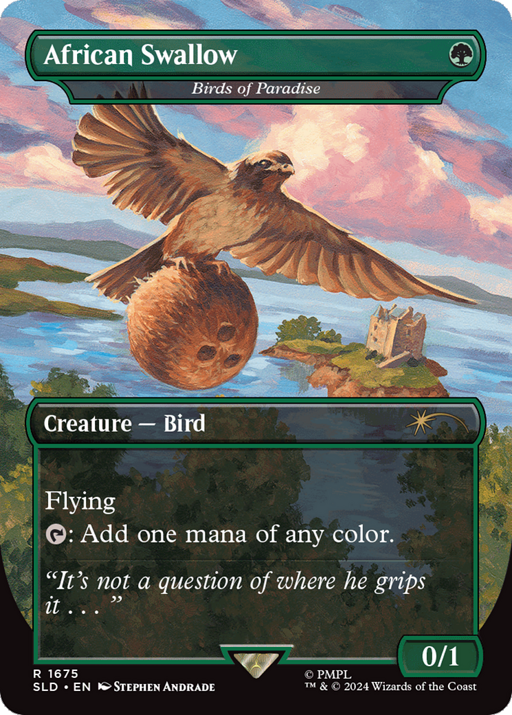 Birds of Paradise // Birds of Paradise (SLD-1675) - Secret Lair