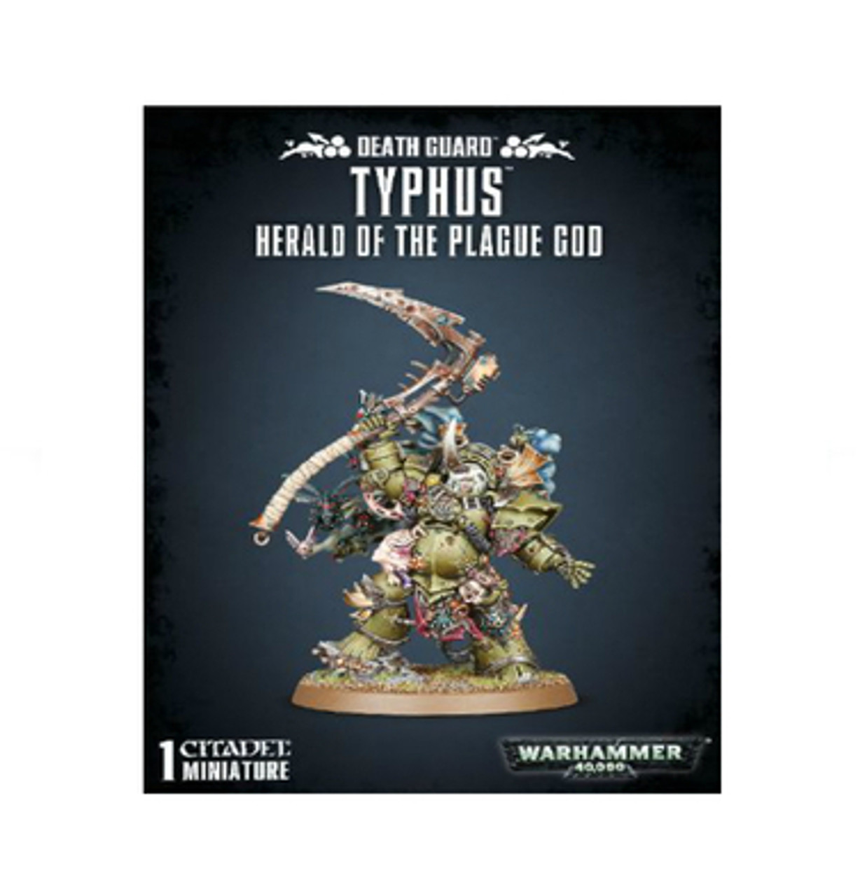 Warhammer 40K: Death Guard Typhus - Herald Of The Plague God - Game Nerdz