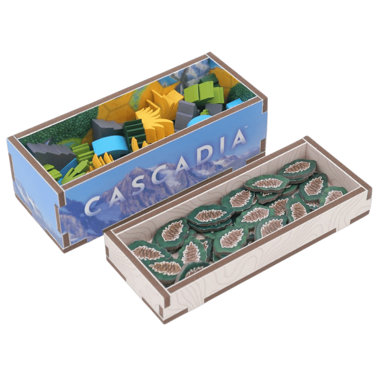 Box Insert Color: Cascadia - Game Nerdz
