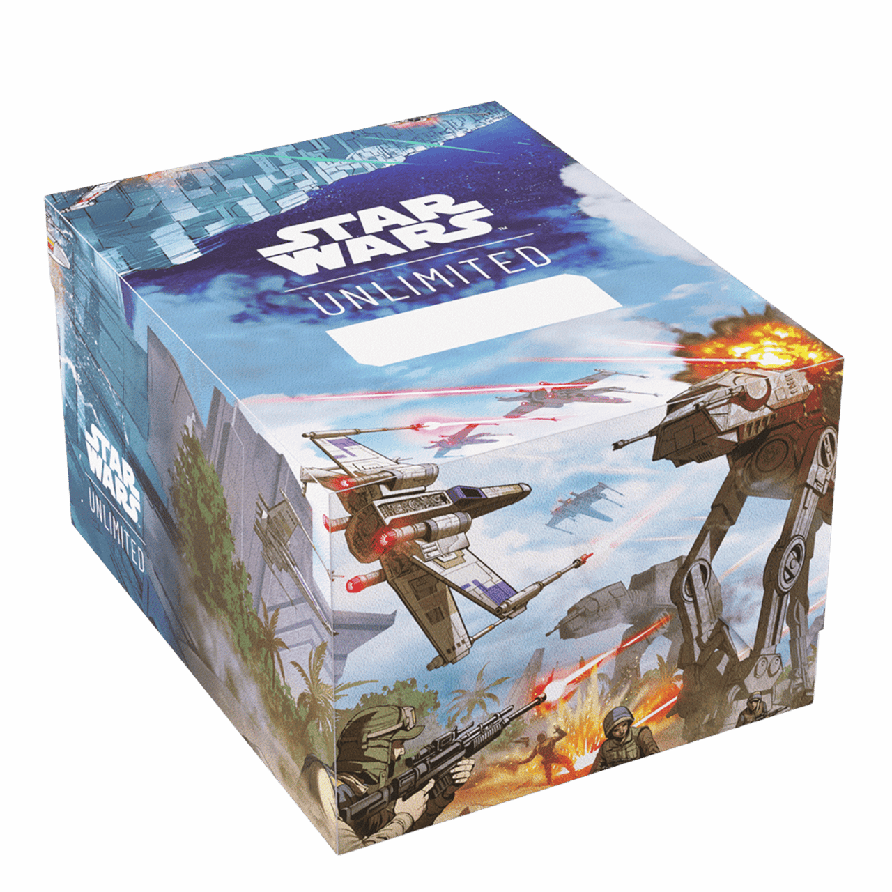 Gamegenic Deck Box: Star Wars Unlimited - Twin Suns Soft Crate